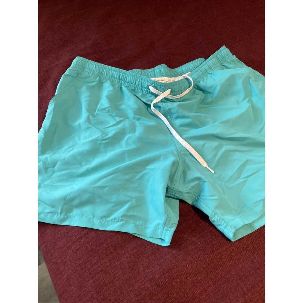 Calvin Klein Men Swim Shorts Size XXL Blue